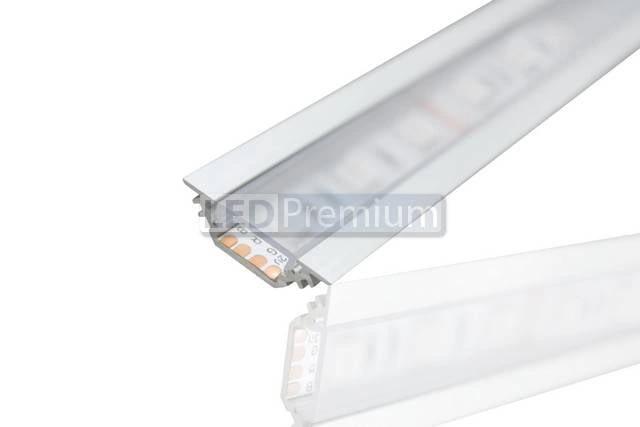 картинка Светодиодный профиль (LED), Алюминиевый профиль TOP-Corner-VF-2000-Anod [17.8x17.8]