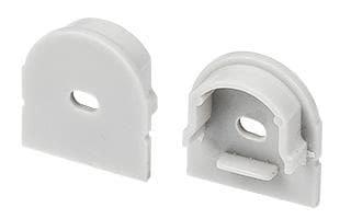 картинка Светодиодный профиль (LED), Заглушка ARH-Wide-H20 Round с отверстием