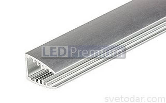 картинка Светодиодный профиль (LED), Алюминиевый профиль TOP-Shelf6-2000-Anod [18x12.5mm]