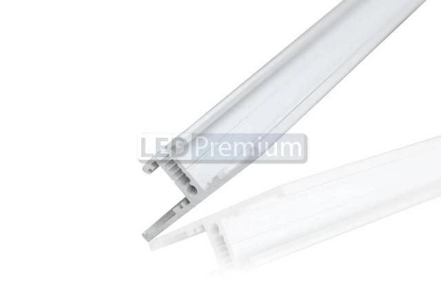 картинка Светодиодный профиль (LED), Алюминиевый профиль TOP-Back-2000-Anod [13.5x40mm]