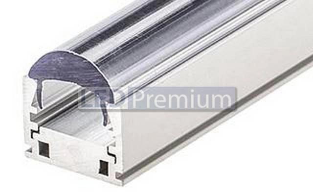 картинка Светодиодный профиль (LED), Накладной алюминиевый профиль PDS-Regulor-2000-Anod [16x12mm]