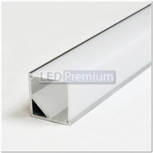 картинка Светодиодный профиль (LED), Угловой алюминиевый профиль ARH-Kant-H16-2000 Anod [16x16mm]