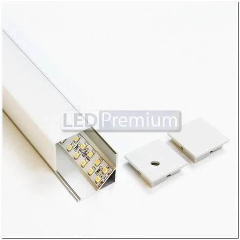 картинка Светодиодный профиль (LED), Угловой алюминиевый профиль ARH-Kant-H30-2000-Anod [30x30mm]