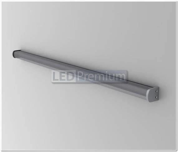 картинка Светодиодный профиль (LED), Профиль с экраном ALU-SQR-2000 Anod+frost [20x24.6mm]