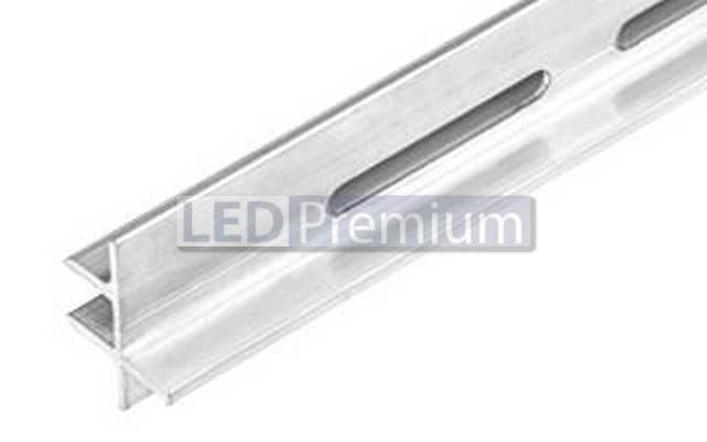 картинка Светодиодный профиль (LED), Алюминиевый профиль TOP-Glass8-3D-2000 [20.4x28mm]