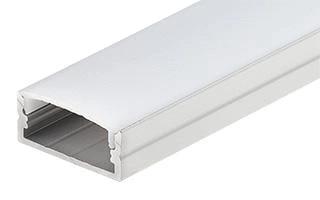 картинка Светодиодный профиль (LED), Накладной алюминиевый профиль ARH-Wide-H10-2000-Anod [23.5x10.8]