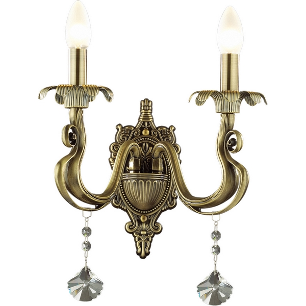 картинка Настенный светильник 134-02-51 бронза