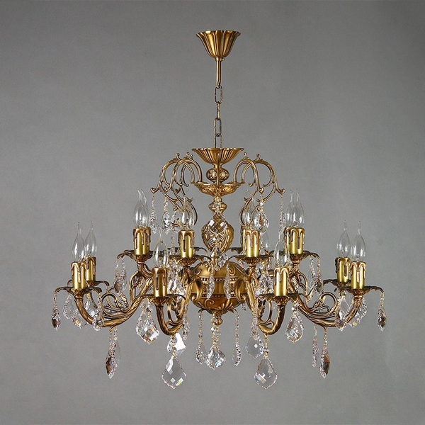 картинка Подвесной светильник Alicante 8888/8+8 AB Leaf Crystal