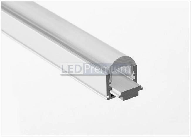 картинка Светодиодный профиль (LED), Накладной алюминиевый профиль PDS-Regulor-2000-Anod [16x12mm]