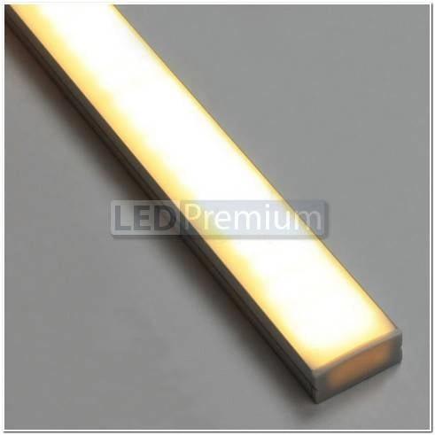 картинка Светодиодный профиль (LED), Накладной алюминиевый профиль ARH-Wide-H10-2000-Anod [23.5x10.8]