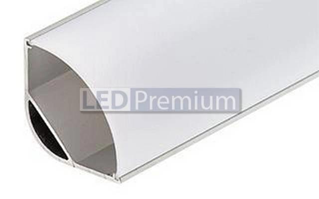 картинка Светодиодный профиль (LED), Угловой алюминиевый профиль ARH-Kant-H30-2000-Anod [30x30mm]