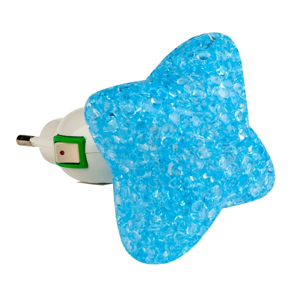 картинка Ночник DTL-309-Звездочка/BLUE/1LED/0,1W