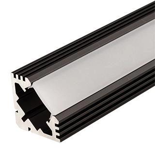 картинка Светодиодный профиль (LED), Алюминиевый профиль PDS45-T-2000-Anod-Brown Deep [19x19mm]