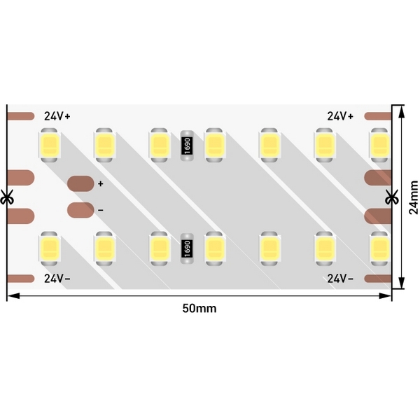 картинка Светодиодная панель LUX DSG2280V2-24-NW-33