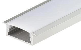 картинка Светодиодный профиль (LED), Встраиваемый алюминиевый профиль ARH-Wide-F-H10-2000-Anod [23.5x10.8mm]