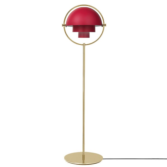 картинка Торшер Louis Weisdorff Multi-lite floor lamp Red