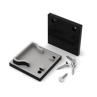 картинка Светодиодный профиль (LED), Заглушка SL-LINE-2011M SQUARE BLACK глухая