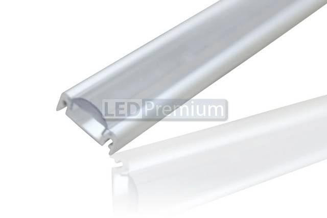 картинка Светодиодный профиль (LED), Алюминиевый профиль TOP-Surface-2000-Anod [20x8mm]