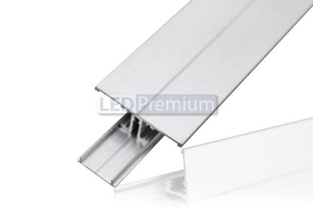 картинка Светодиодный профиль (LED), Алюминиевый профиль TOP-Back-2000-Anod [13.5x40mm]