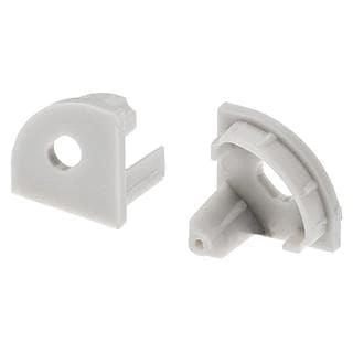 картинка Светодиодный профиль (LED), Заглушка ARH-Kant-16R, с отверстием