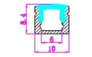 картинка Светодиодный профиль (LED), Экран ARH-Mini5 Clepm