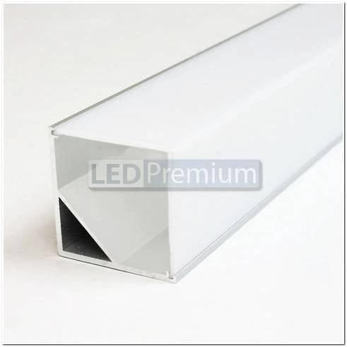 картинка Светодиодный профиль (LED), Угловой алюминиевый профиль ARH-Kant-H30-2000-Anod [30x30mm]
