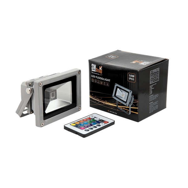 картинка Уличный светильник FL-COB-10-RGB