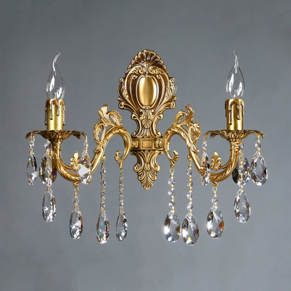 картинка Настенный светильник Granada 2118/2 AB Tear Drop