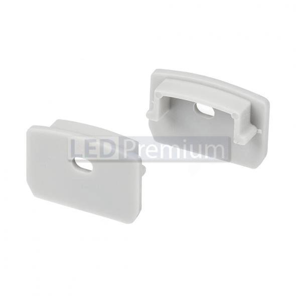 картинка Светодиодный профиль (LED), Заглушка ARH-Wide-H16 с отверстием