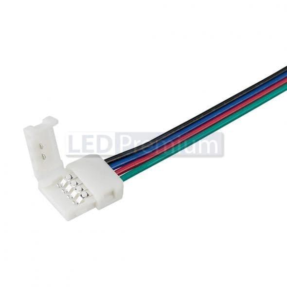 картинка Коннектор выводной FIX-RGB-10mm-150mm-X1 (4-pin)
