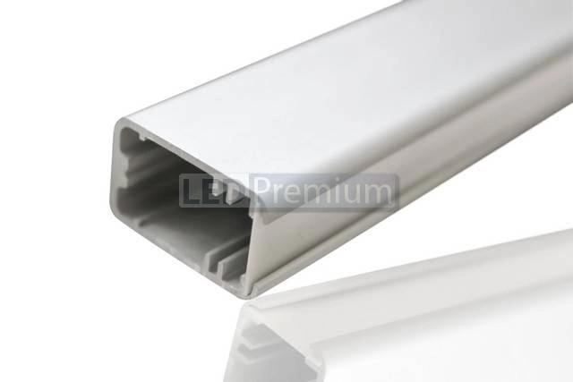 картинка Светодиодный профиль (LED), Алюминиевый профиль TOP-Shelf9-2000-Anod [16.4x27mm]