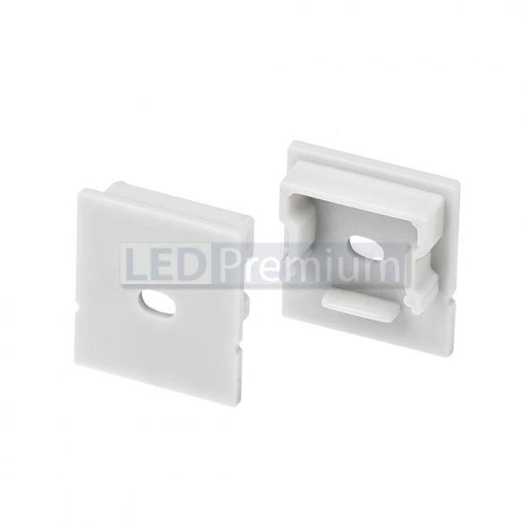 картинка Светодиодный профиль (LED), Заглушка ARH-Wide-H20 Square с отверстием