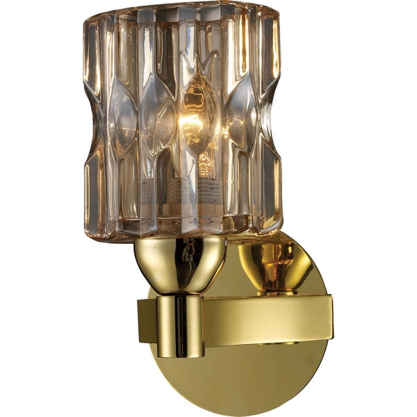 картинка Настенный светильник 919-01-31G gold + shampagne