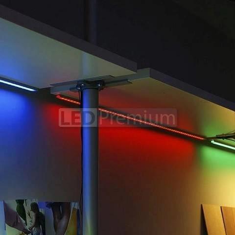картинка Светодиодный профиль (LED), Алюминиевый профиль TOP-Surface-2000-Anod [20x8mm]