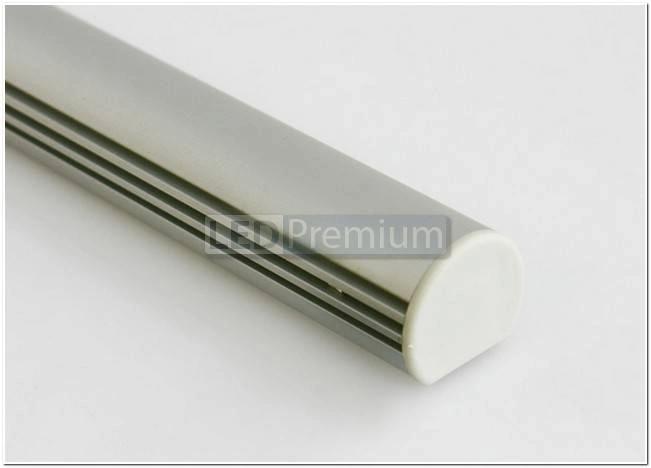 картинка Светодиодный профиль (LED), Алюминиевый профиль PDS-R-2000-Anod [18.5x15.75mm]