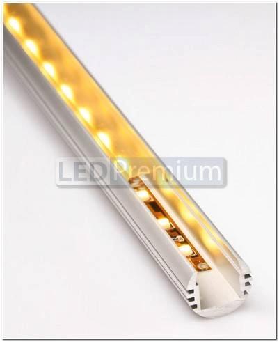 картинка Светодиодный профиль (LED), Алюминиевый профиль PDS-R-2000-Anod [18.5x15.75mm]