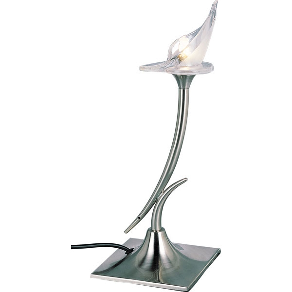 картинка Настольный светильник TX-0653/1 satin chrome