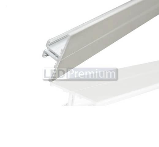 картинка Светодиодный профиль (LED), Алюминиевый профиль TOP-Back-2000-Anod [13.5x40mm]