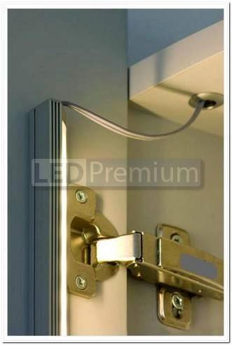 картинка Светодиодный профиль (LED), Угловой алюминиевый профиль PDS-45-T-2000-Anod [19х19mm]