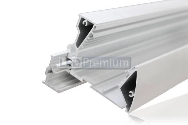 картинка Светодиодный профиль (LED), Алюминиевый профиль Shelf-Multi-2000-Anod [80x56]