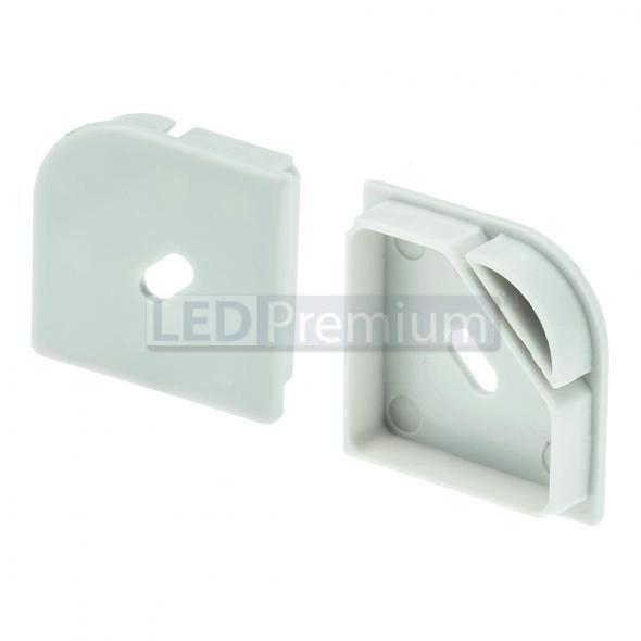 картинка Светодиодный профиль (LED), Заглушка ARH-Kant-30S, с отверстием
