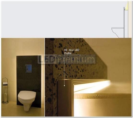 картинка Светодиодный профиль (LED), Угловой алюминиевый профиль PDS-45-T-2000-Anod [19х19mm]