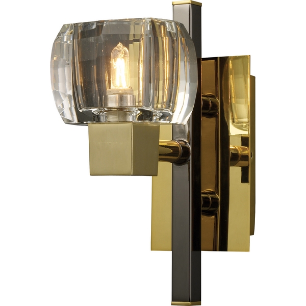 картинка Настенный светильник 92021 09 2021 0311 01 gold + dark chrome