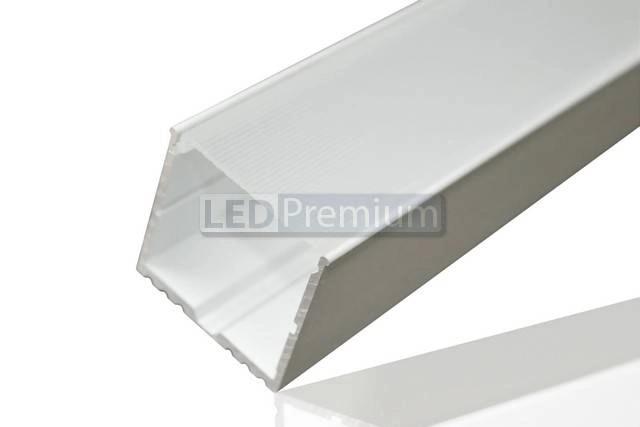 картинка Светодиодный профиль (LED), Профиль ARH-Power-W35-2000-Anod[35x35mm]