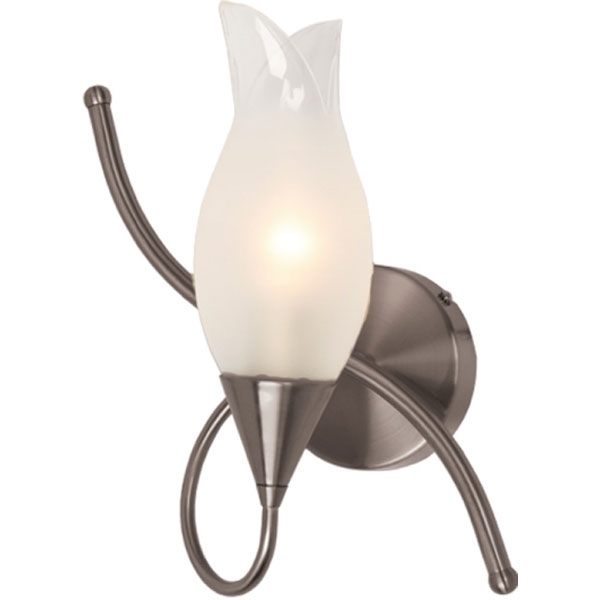 картинка Настенный светильник B-661/1 satin chrome