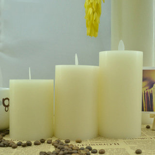 картинка Глянцевая светодиодная свеча с эффектом живого пламени 8