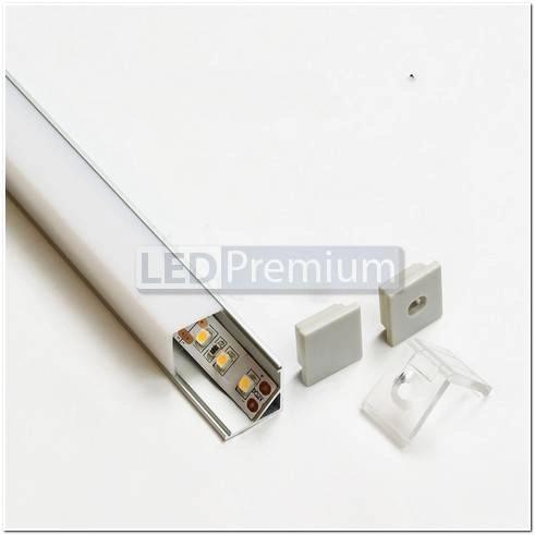 картинка Светодиодный профиль (LED), Угловой алюминиевый профиль ARH-Kant-H16-2000 Anod [16x16mm]