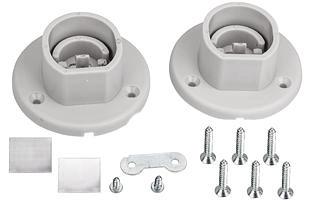 картинка Светодиодный профиль (LED), Пара держателей Oval-PV