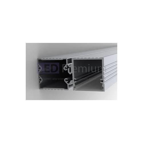 картинка Светодиодный профиль (LED), Профиль с экраном ALU-Base-PW35S-2000 Anod+frost AG