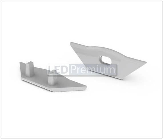 картинка Светодиодный профиль (LED), Профиль с экраном ALU-Corner-2000 Anod+frost [30.85x8.25mm]